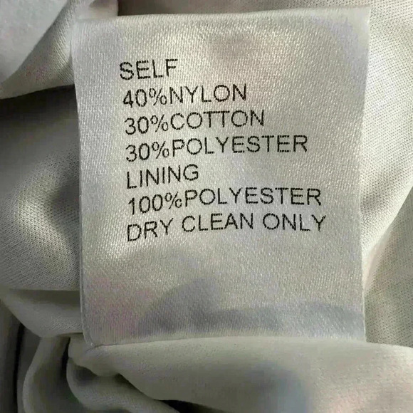 TADASHI SHOJI Women’s White Sequin Embroidered Sleeveless Formal Sheath Dress 6 - Picture 8 of 9